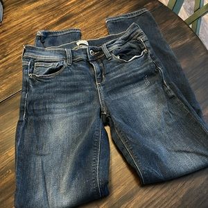 Sneakpeek low rise skinny jeans!